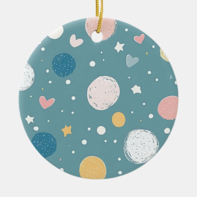 Hübscher Sky Keramik Ornament (Vorne)