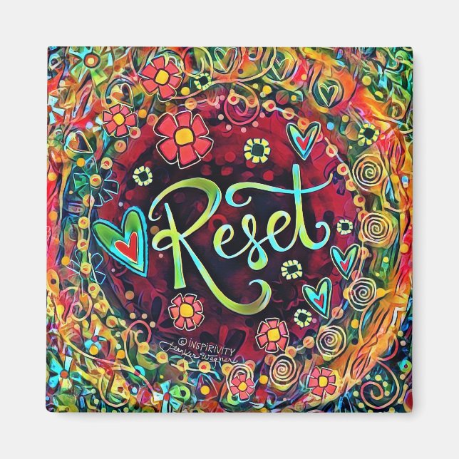 Hübscher Spaß Inspirierend moderne Inspirivity Magnet (Vorne)