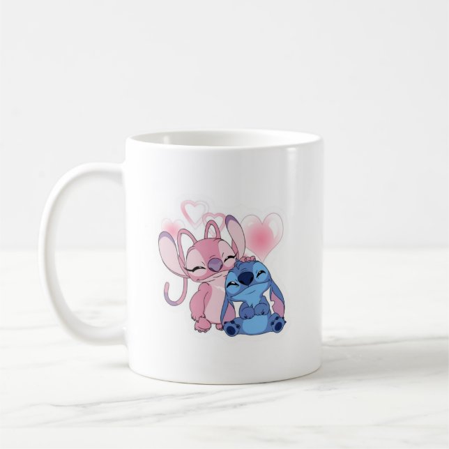 Hübscher Sticker auf einer Tasse (Links)