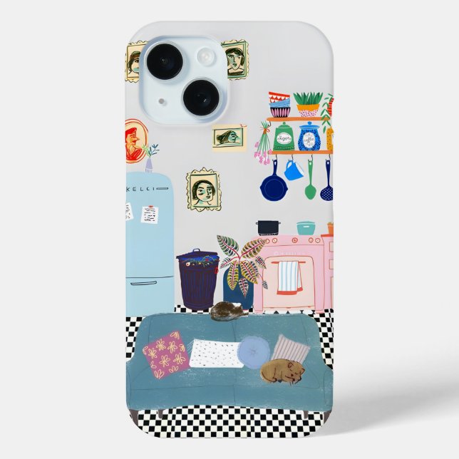 Hübscher Telefonkasten Case-Mate iPhone Hülle (Rückseite)