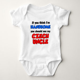 Hübscher tschechischer Onkel Baby Strampler