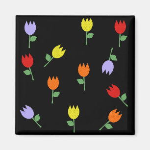 Hübscher Tulpe-Magnet KRW Magnet