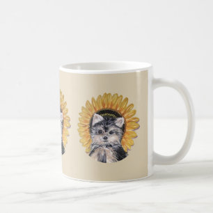 Hübscher Yorkie-Hund Kaffeetasse