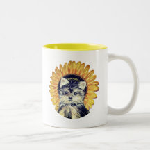 Hübscher Yorkie-Hund Zweifarben-Kaffeetasse