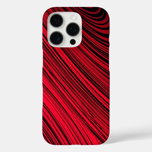 Hübsches Abstraktes Marmormuster iPhone 16 Pro Hülle (Rückseite)