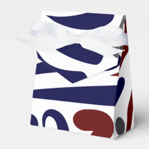 Hübsches abstraktes Muster Geschenkschachtel