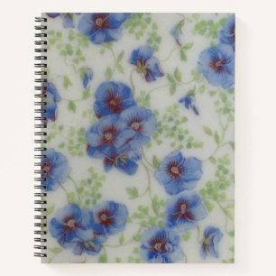 Hübsches, altmodisches Violets Bullet Journal Notizbuch