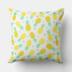 Hübsches Ananas Muster Tropischer Sitzkissen Kissen