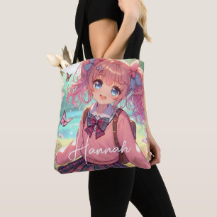 Hübsches Anime-Girl Tasche