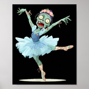 Hübsches Ballerina-Zombie-Kostüm Poster