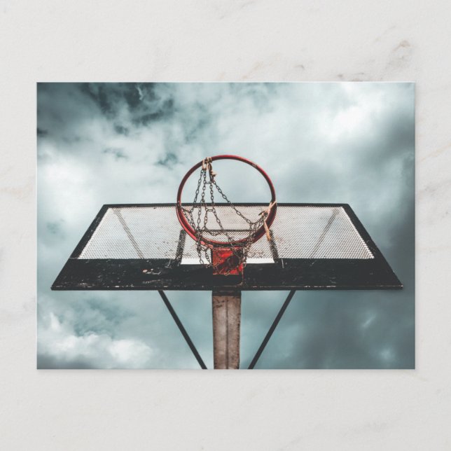 Hübsches Basketballgeschenk Postkarte (Vorderseite)