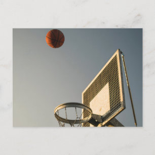 Hübsches Basketballgeschenk Postkarte