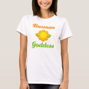 Hübsches Bassoon Goddess T-Shirt