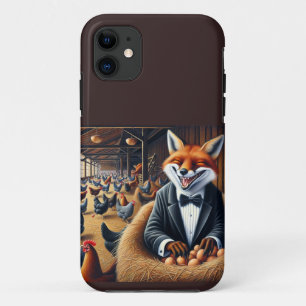 Hübsches Bauernhaus Art Fox in Hen House Stealing  Case-Mate iPhone Hülle