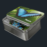 Hübsches blaues Morpho-Schmetterling-Foto Acrylpuz Puzzle<br><div class="desc">Hübsches blaues Morpho-Schmetterling-Foto Akryllisches Puzzle-Geschenk. Weihnachten oder Geburtstag Geschenkidee für ihn oder sie. Laden Sie Ihr eigenes Tierbild optional in diese Vorlage.</div>
