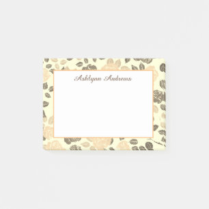 Hübsches Blumen Post-it Klebezettel