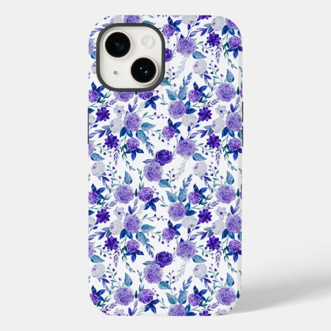 Hübsches Blumendesign Case-Mate iPhone 14 Hülle (Rückseite)
