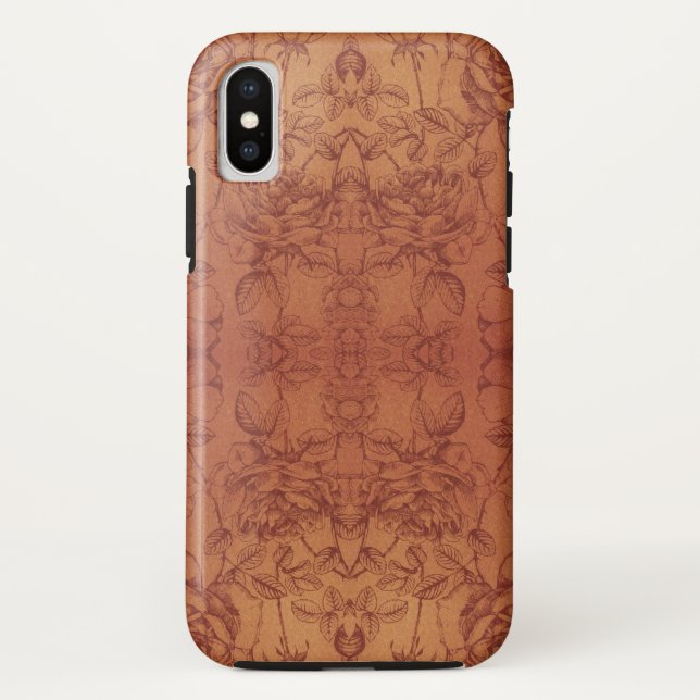 Hübsches Blumenmuster Case-Mate iPhone Hülle (Rückseite)