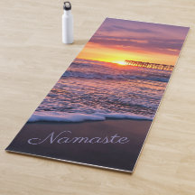 Hübsches California Beach Pier Summer Sunset