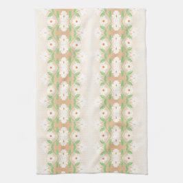 Hübsches Daisy Print Teetuch Geschirrtuch