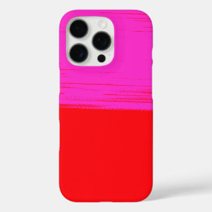 Hübsches Design in Rosa und Rot iPhone 16 Pro Hülle