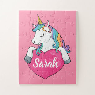 Hübsches Einhorn personalisierter Name 