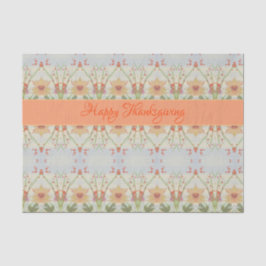 Hübsches Erntedank Flower Tissue Paper Seidenpapier
