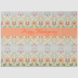 Hübsches Erntedank-Flower-Tissue-Papier Seidenpapier