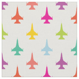 Hübsches F-16 Viper Fighter Jet Muster Stoff