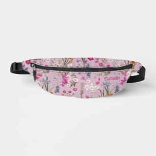 Hübsches, farbiges Muster, violett, rosa, kundensp Bauchtasche