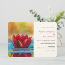 Hübsches Foto einer Lotus-Blume bei einer Hochzeit