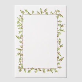 Hübsches Foto oder Textrahmen für Wasserfarben