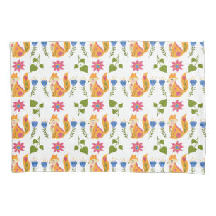 Hübsches Foxy Blumenpastellmuster Kissenbezug