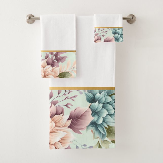 HÜBSCHES FRÜHSTÜCK BADEZIMMER TOWEL SET (Insitu)