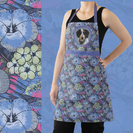 Hübsches Geschenk für Oma Personalisiert Hunde Fot Schürze