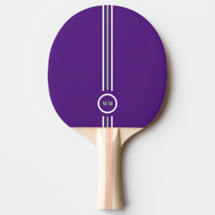 Hübsches grünes und violettes Ping-Pong-Schläger Tischtennis Schläger
