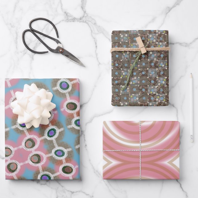 hübsches, hellrosa Papier für Sie (Vorderseite)