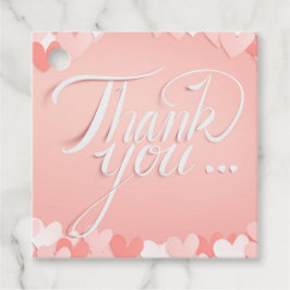 Hübsches Herzdesign Geschenkanhänger