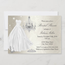 Hübsches Hochzeitskleid Brautparty Creme White Einladung