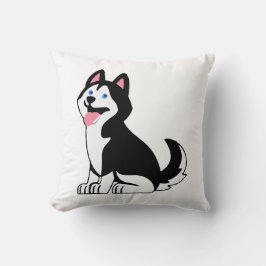 Hübsches Husky-Welpen-Kissen Kissen