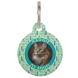 Hübsches individuelles Geschenk für Katzenmama mit Haustiermarke