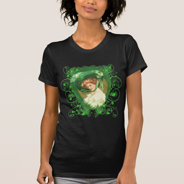 Hübsches irisches Design T-Shirt (Vorderseite)