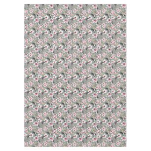 Hübsches japanisches Pink Cherry Blossom Muster Tischdecke