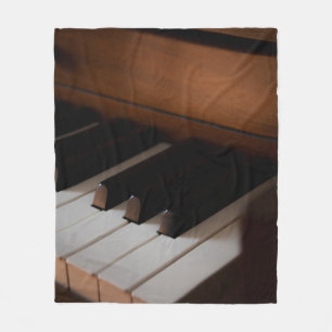 Hübsches Klavier Fleecedecke