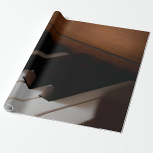 Hübsches Klavier Geschenkpapier