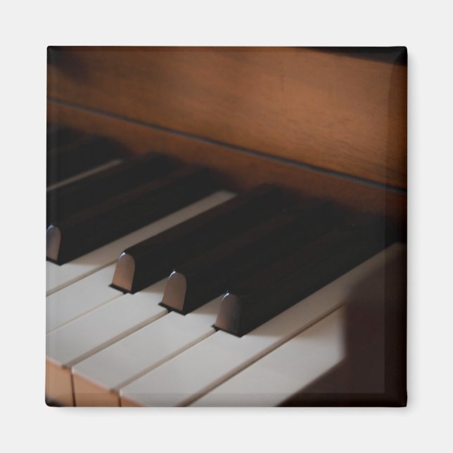 Hübsches Klavier Magnet (Vorne)