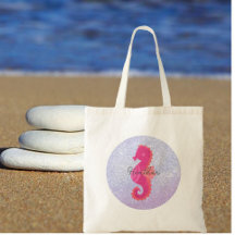 Hübsches kleines rosa Seepferd