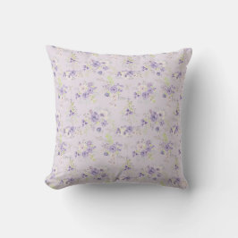 Hübsches Lavendeldesign Kissen