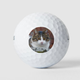 Hübsches Mädchen Golfball