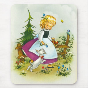 Hübsches Mädchen Mousepad